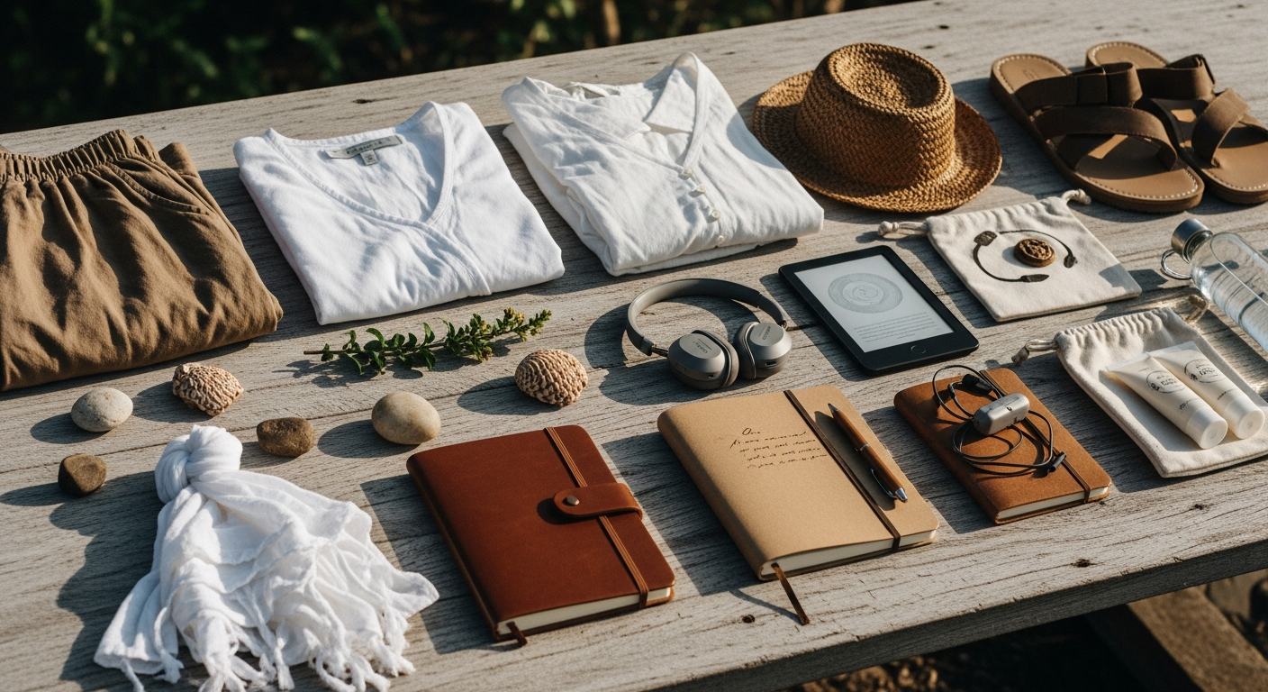 Sumbawa Wellness Retreat Packing List: Lightweight Clothes, Journals, and Minimal Tech