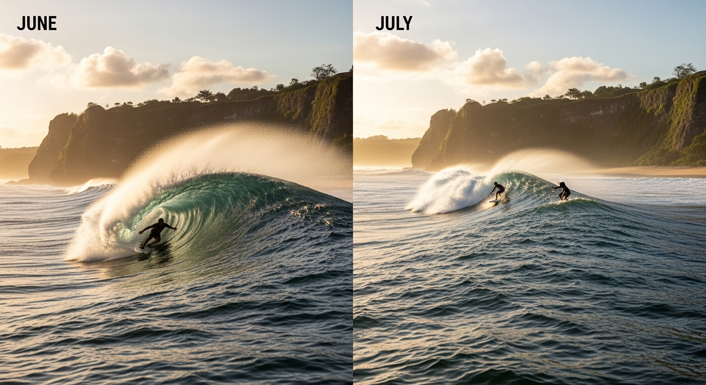 June vs. July in Sumbawa: Which Month Offers the Best Swell Window for Surfing?