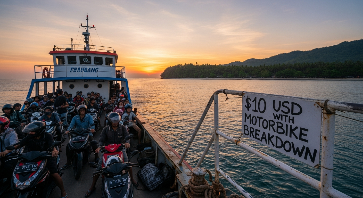 How Much Does the Bali-to-Sumbawa Ferry Cost in 2027? $10 USD with Motorbike Breakdown